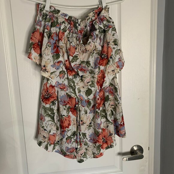 Floral Romper - Picture 1 of 2